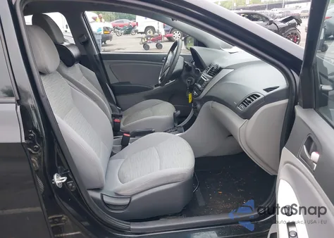 2017 Hyundai Accent Se из США, поврежденный, VIN KMHCT4AE6HU355227